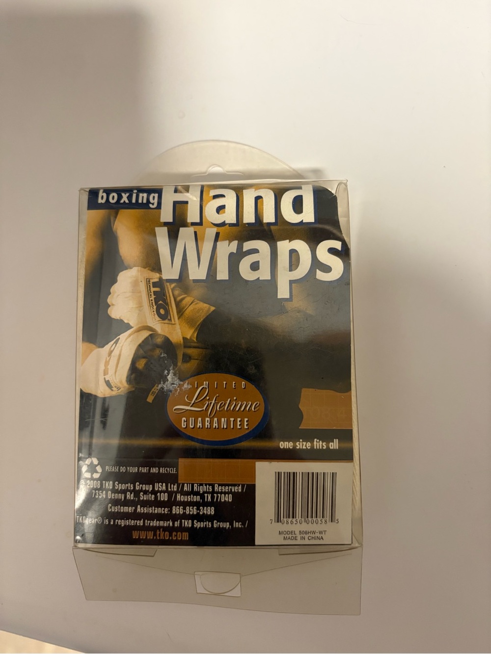 Hand Wraps Packaging
